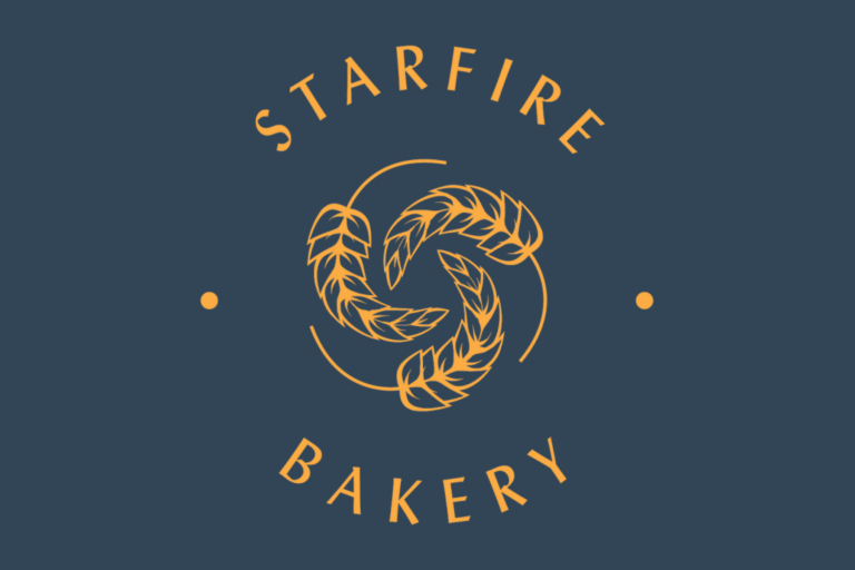 the logo for Starfire Bakery