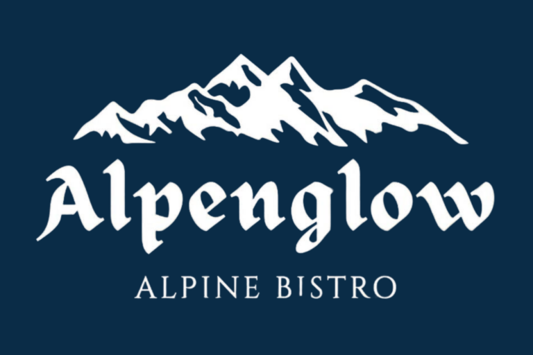 the logo for Alpenglow Bistro